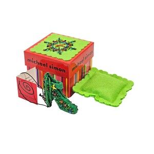 NEW Michael Simon Beaded High Heel Shoe Stiletto Ornament Christmas Holiday wBox